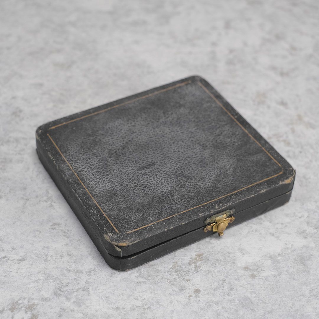 アンティーク コーヒースプーンセット ヴィクトリアン 専用箱付き シルバープレート イギリス