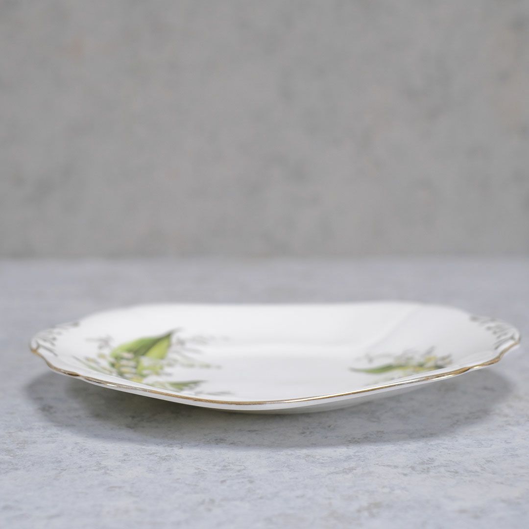 ヴィンテージB&Bプレート 鈴蘭 リリー イギリス3