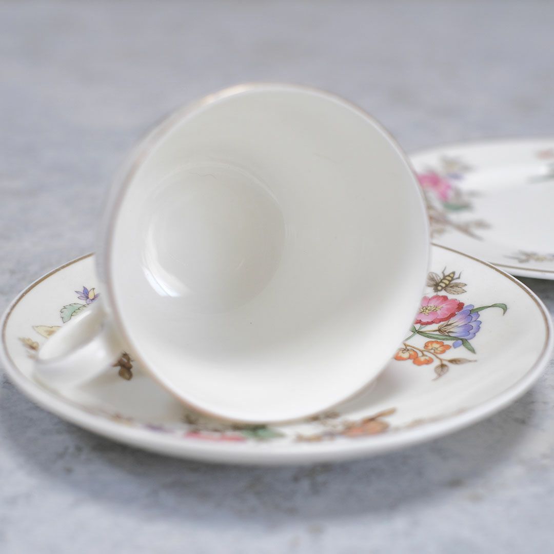 ヴィンテージカップトリオ イギリス WEDGE WOOD ウェッジウッド6