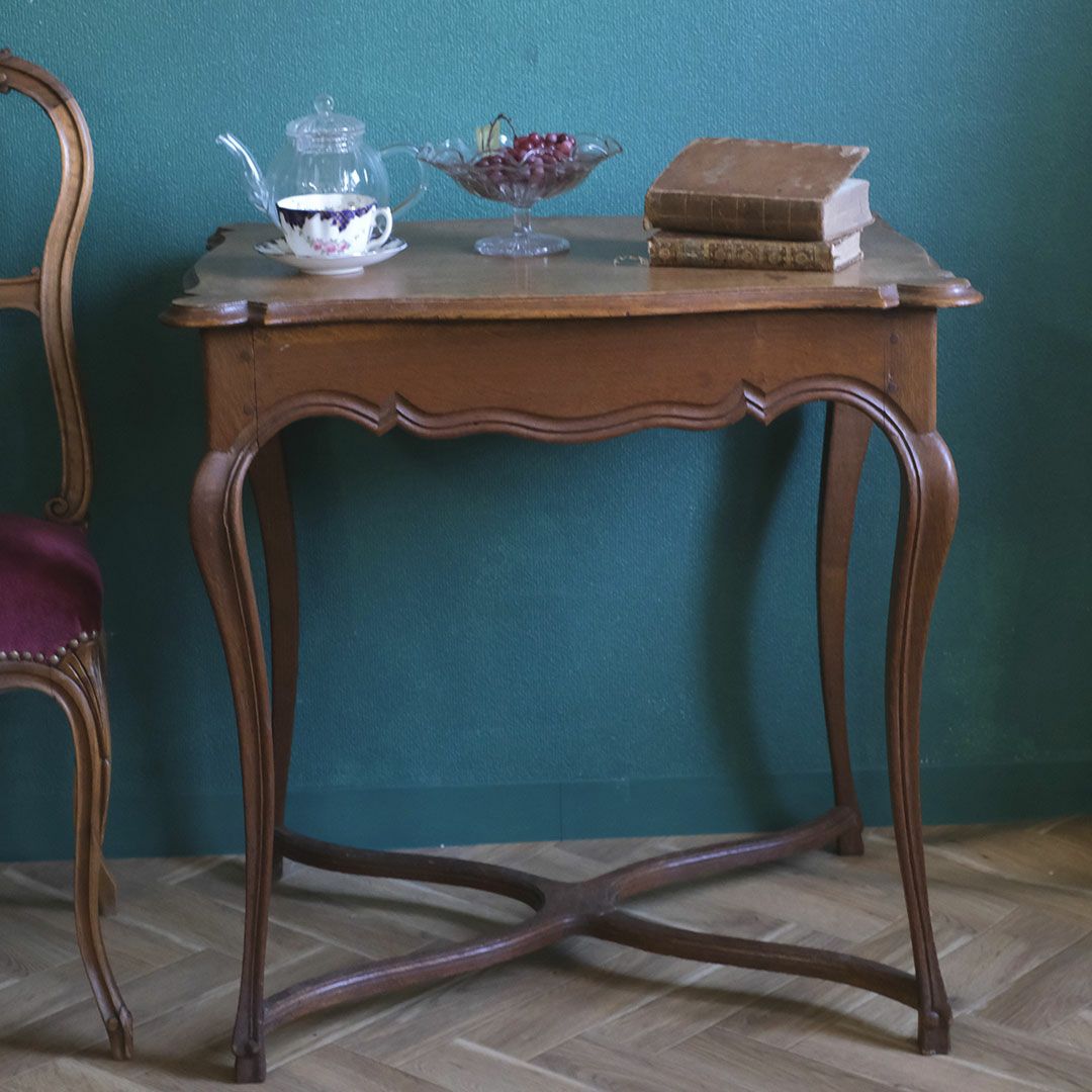 アンティーク テーブル フランス デスク兼用 机 アンティーク家具2