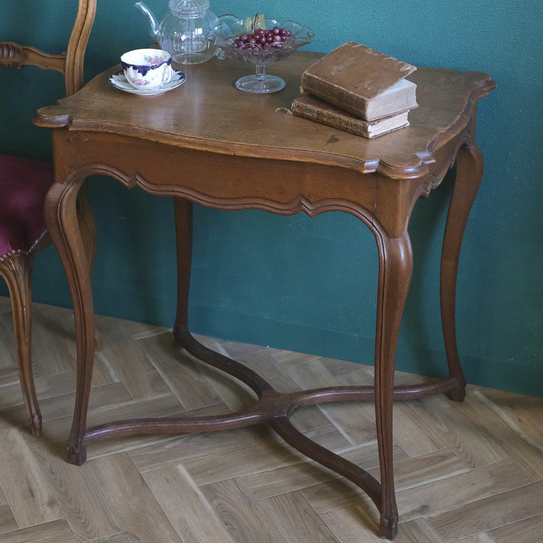 アンティーク テーブル フランス デスク兼用 机 アンティーク家具5