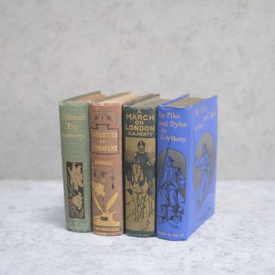 No.132 超希少 アンティーク 古書 洋書 イギリス　古い絵本 イギリスとフランスのアンティーク本の通販アンティークショップ