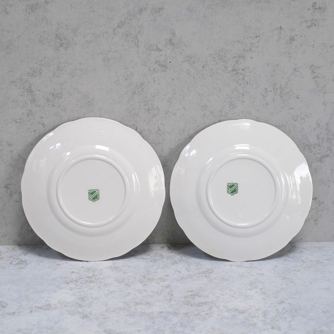 アンティークデザート皿 フランス LINCOLOR G.BRACHET アンティーク食器9