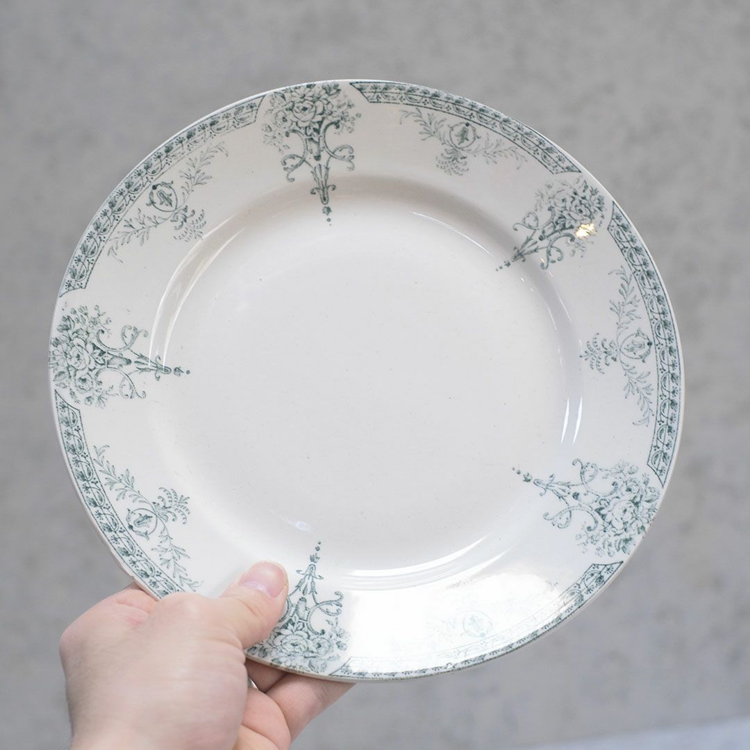 アンティークコンポティエ LUGANO Luneville K&G フランス リュネヴィル4