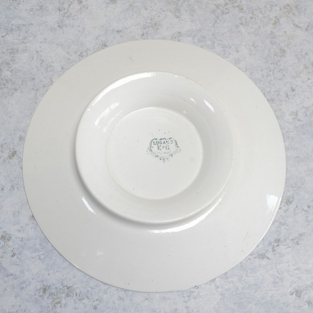 アンティークコンポティエ LUGANO Luneville K&G フランス リュネヴィル8