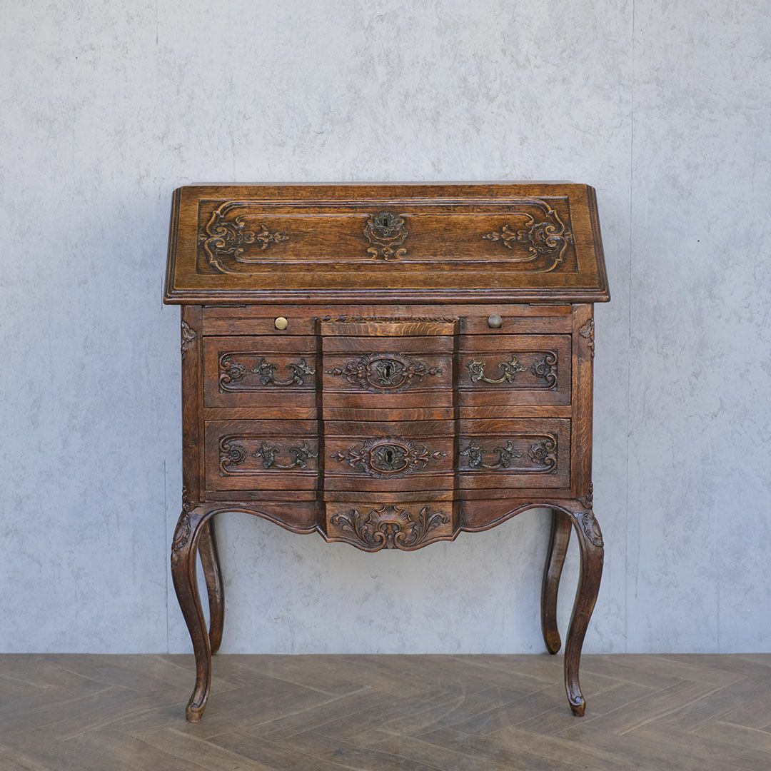 アンティーク ライティングビューロー ロココ フランス アンティーク家具 19世紀2