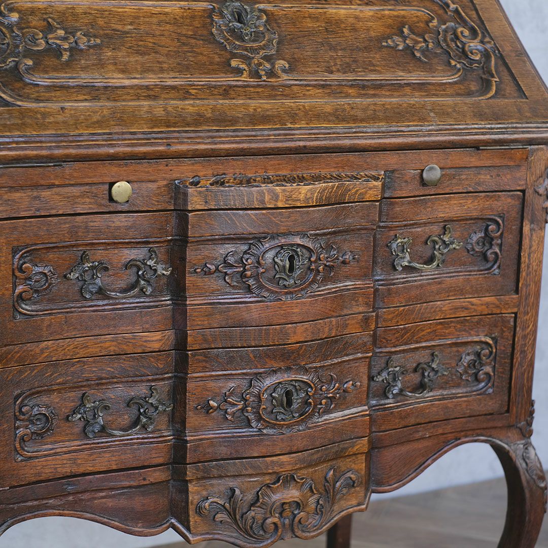 アンティーク ライティングビューロー ロココ フランス アンティーク家具 19世紀7