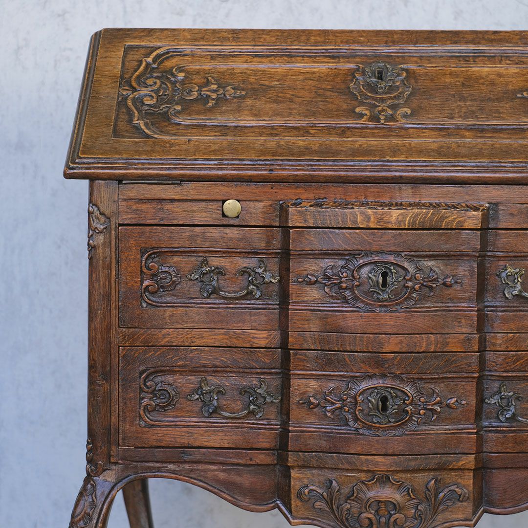 アンティーク ライティングビューロー ロココ フランス アンティーク家具 19世紀8