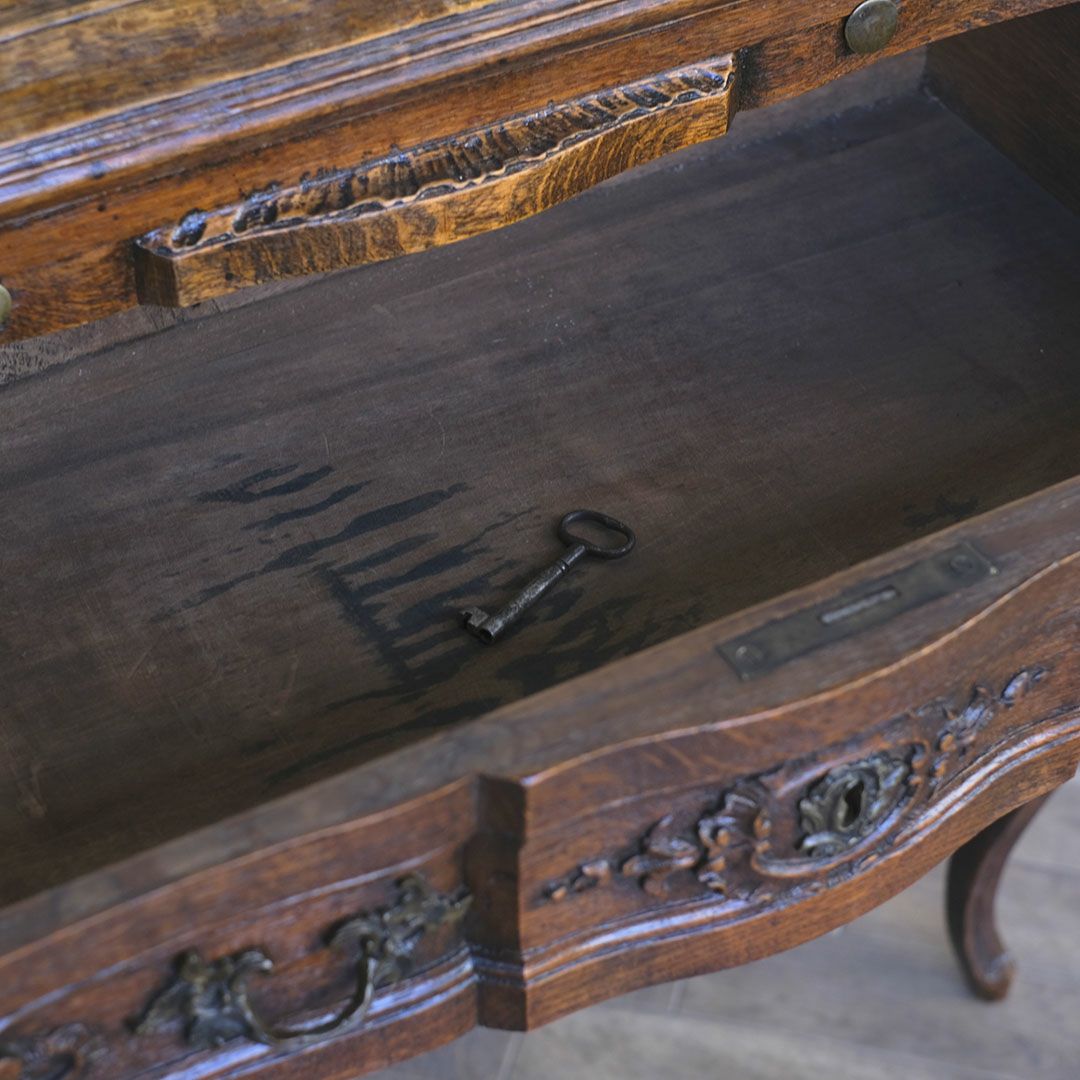 アンティーク ライティングビューロー ロココ フランス アンティーク家具 19世紀12