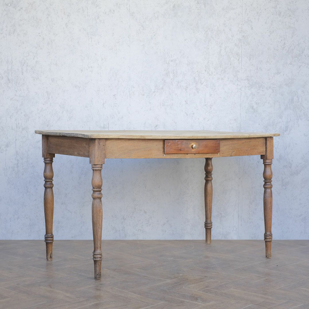 アンティークダイニングテーブル パイン材 フランス アンティーク家具