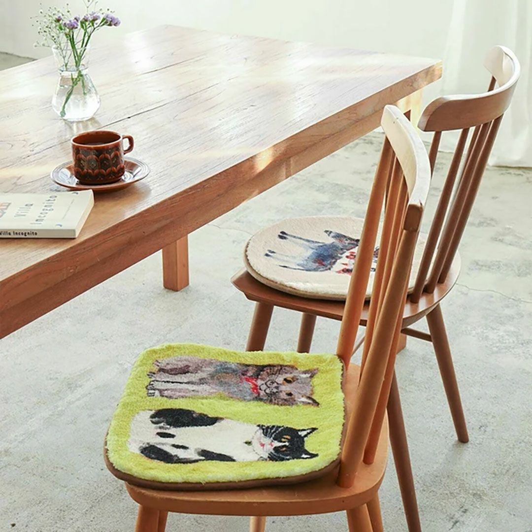 かわいい動物のチェアパッド