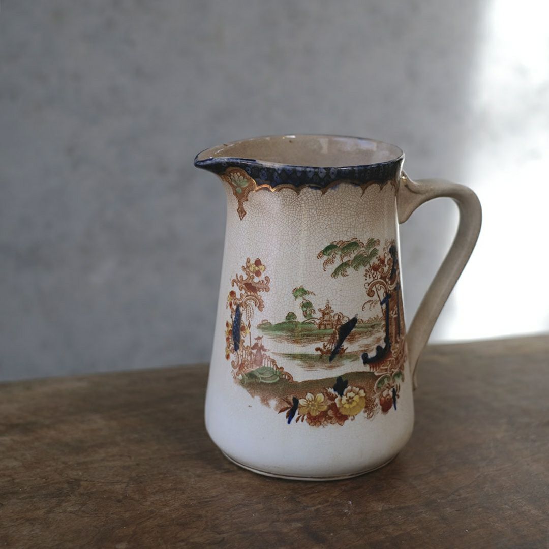 アンティークジャグ ヴィクトリアン イギリス 陶器 水差し2