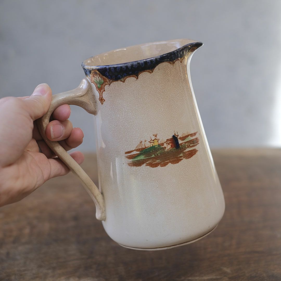 アンティークジャグ ヴィクトリアン イギリス 陶器 水差し3