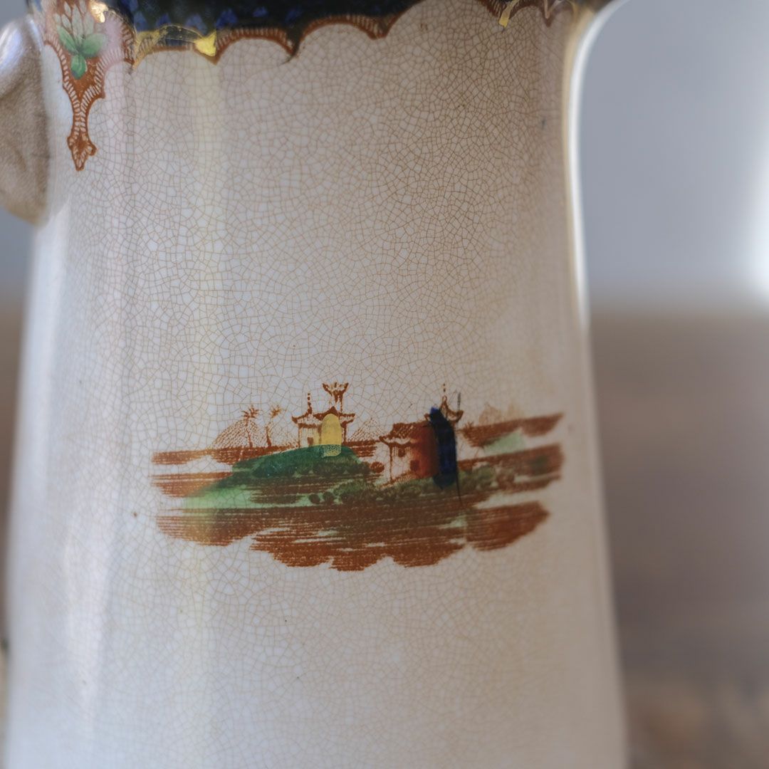 アンティークジャグ ヴィクトリアン イギリス 陶器 水差し5