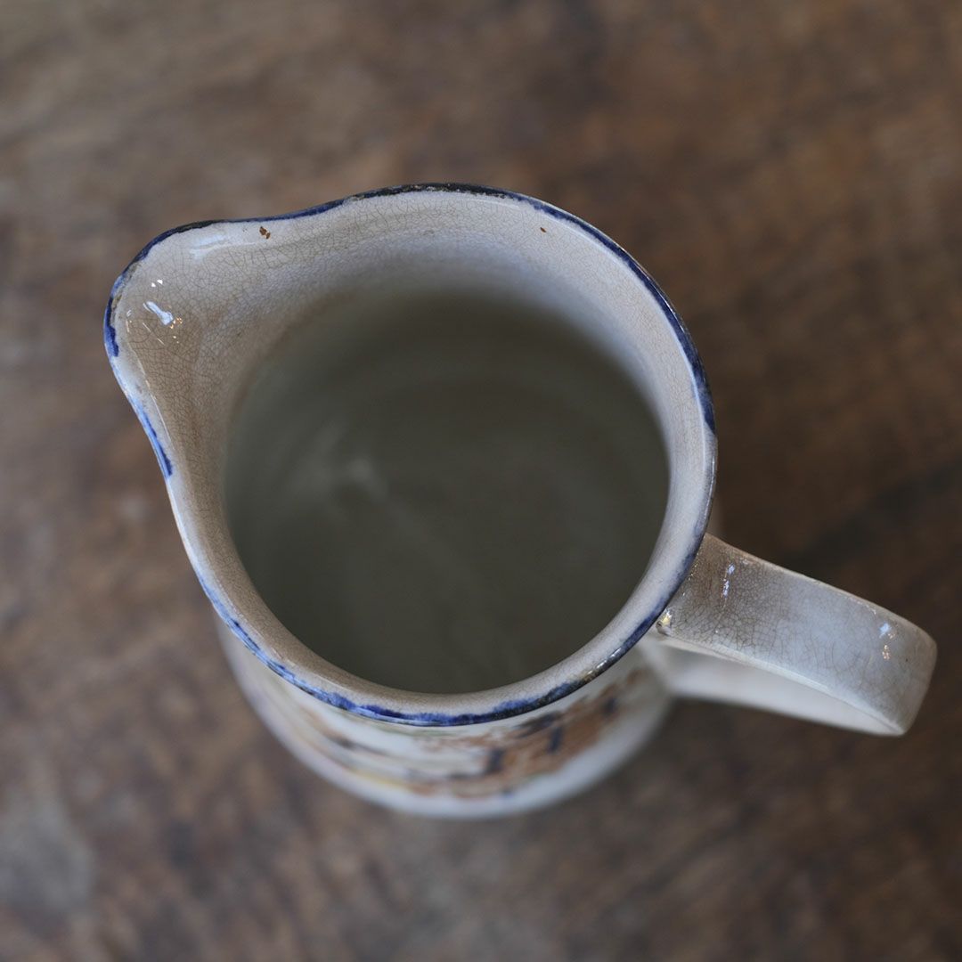 アンティークジャグ ヴィクトリアン イギリス 陶器 6