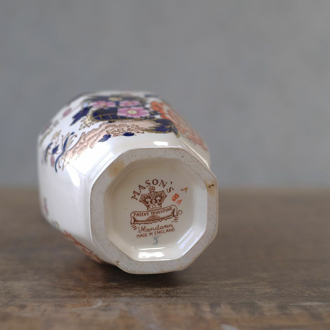 アンティーク フラワーベース MASON'S メイソン Mandalay イギリス 花瓶