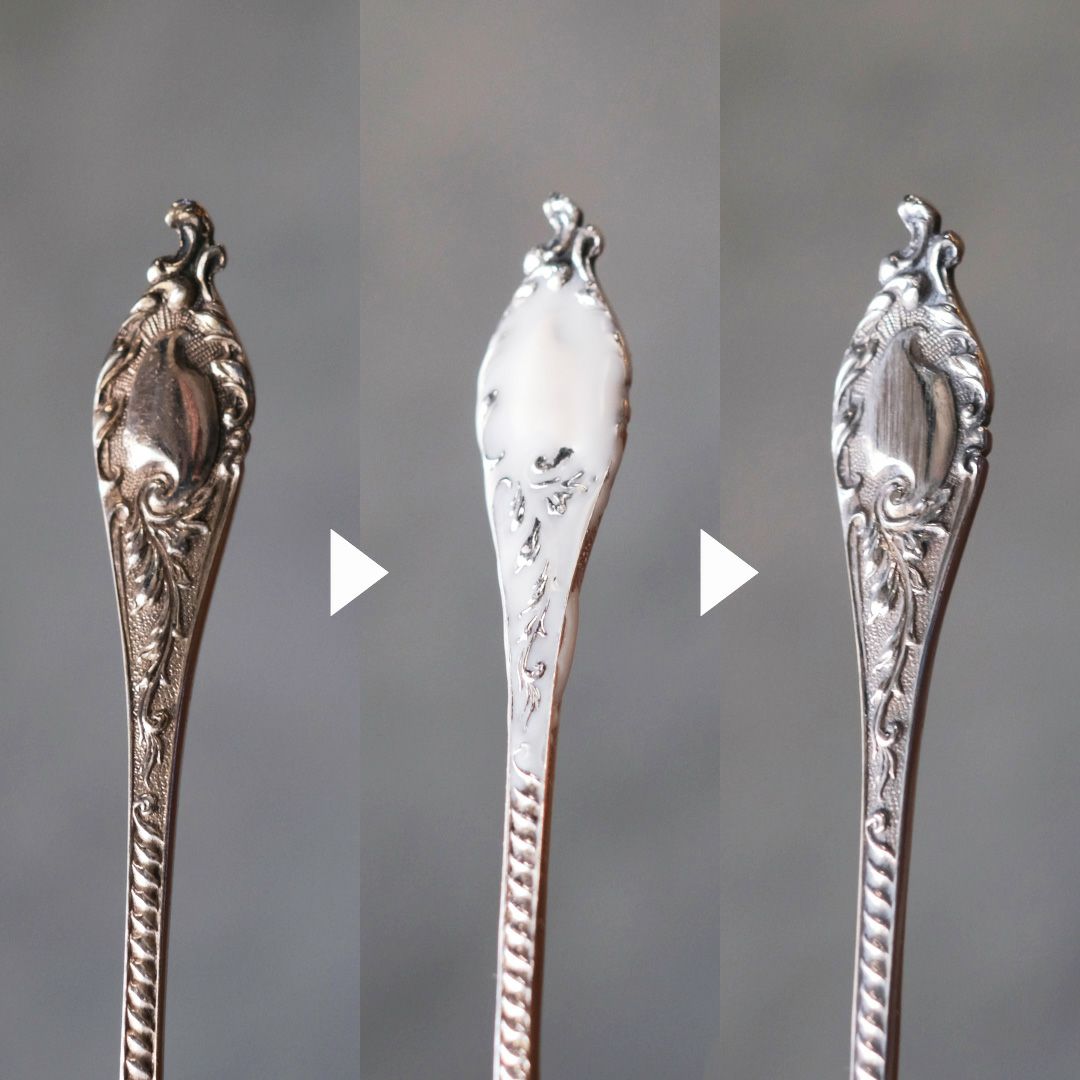 シルバー磨きの手順