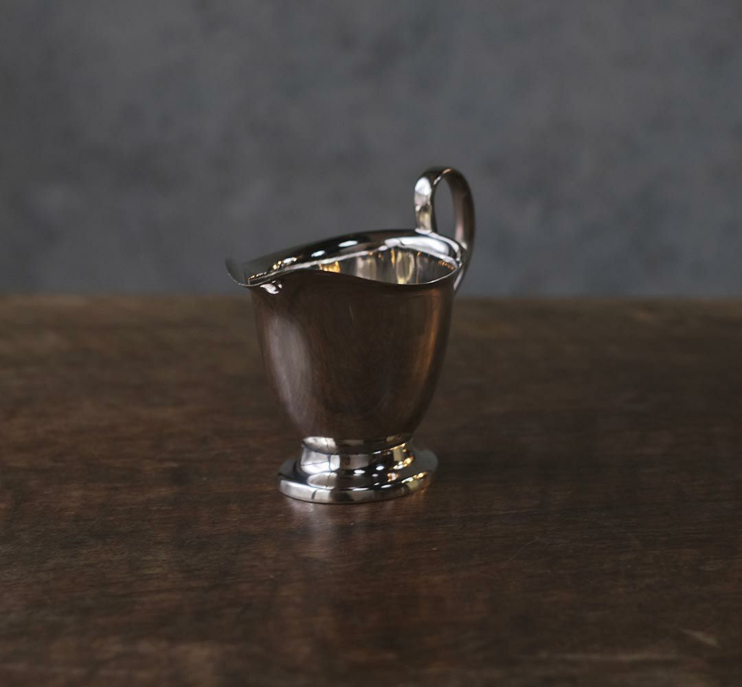 アンティーク ミルクポット EH Parkin & Co シルバープレート イギリス ミルクジャグ
