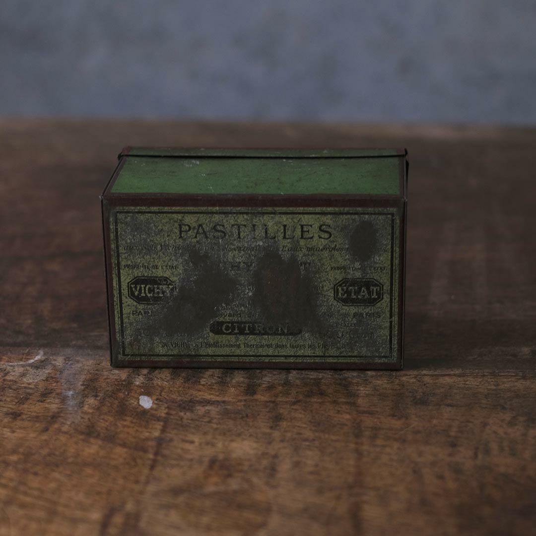 アンティークティン缶 フランス PASTILLES VICHY ETAT4