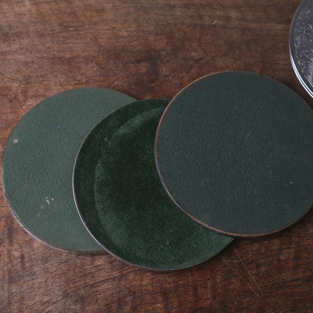 ヴィンテージ プレイスマットB シルバプレート イギリス