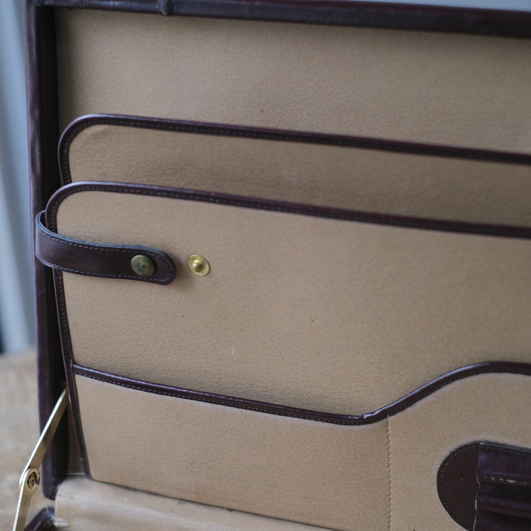 ヴィンテージバッグ イギリス レザー7