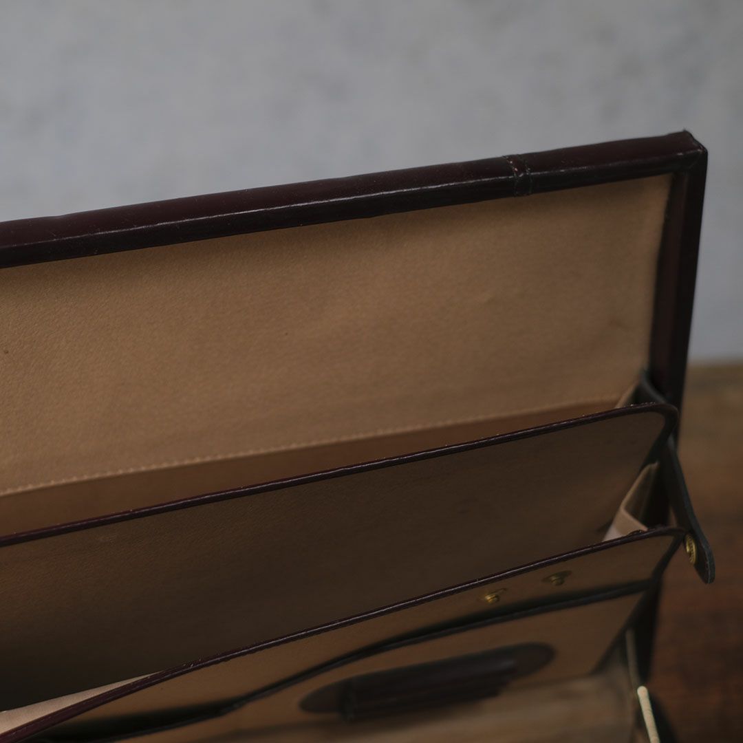 ヴィンテージバッグ イギリス レザー10