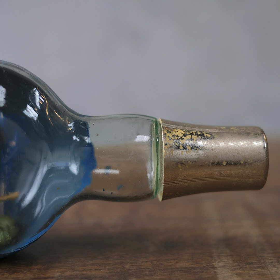 ヴィンテージボトルシップ イギリス ボトルの中に船7