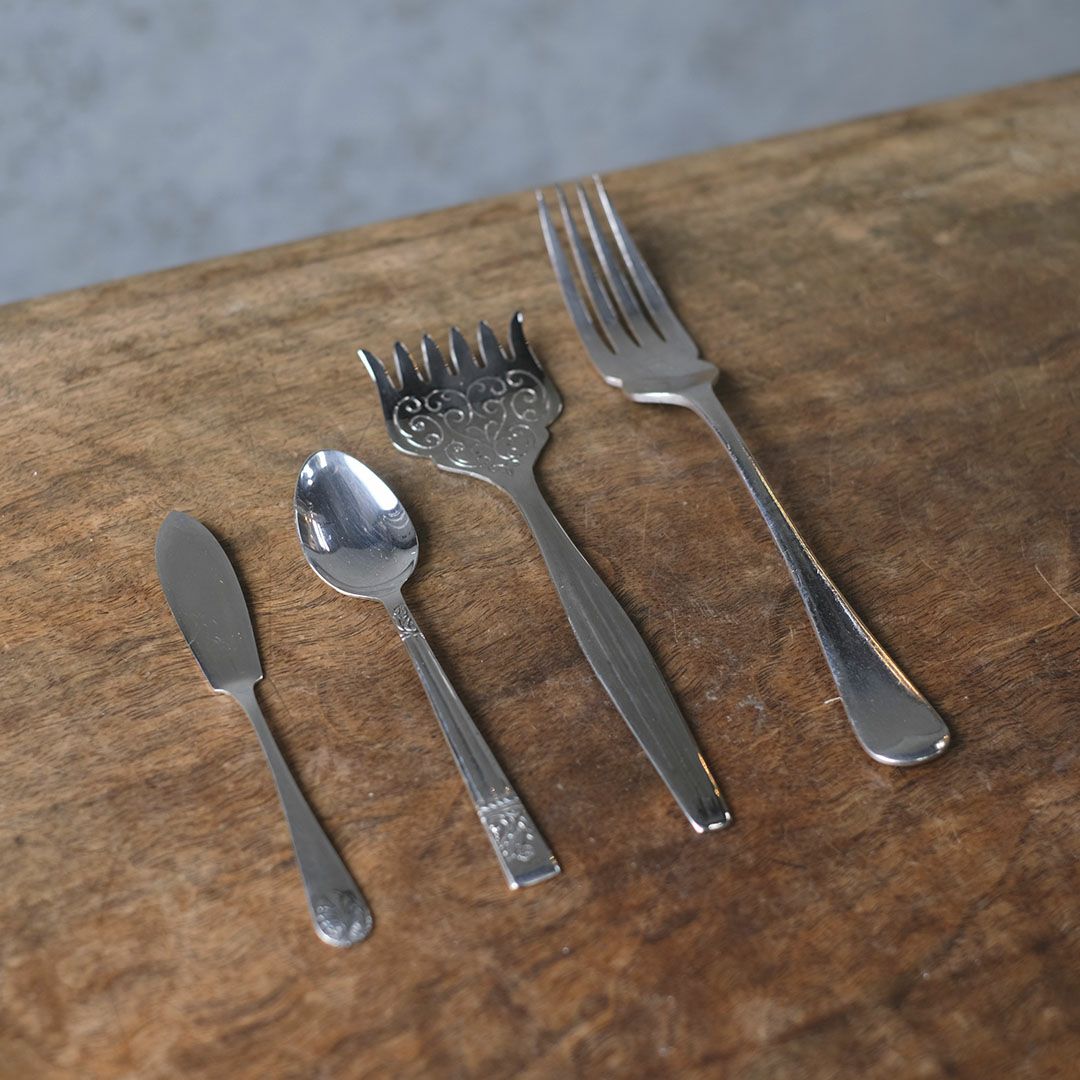 お得なヴィンテージカトラリー 4本セット1