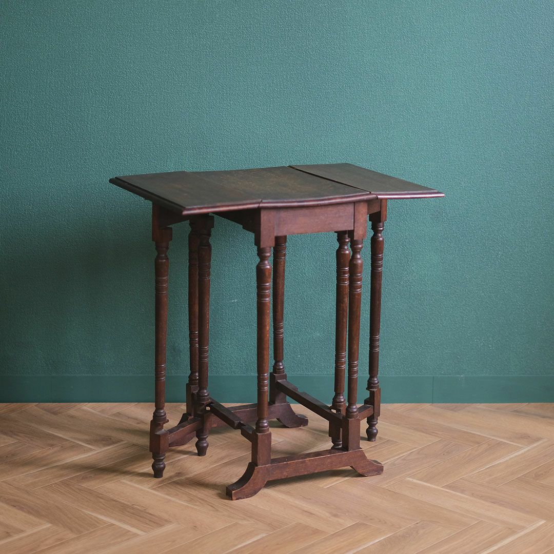 アンティーク ドロップリーフテーブル フランス バタフライテーブル アンティーク家具