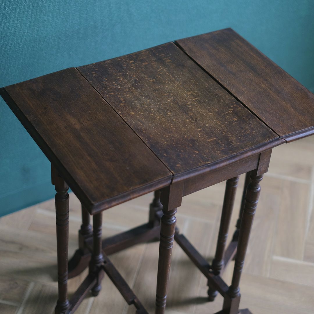 アンティーク ドロップリーフテーブル フランス バタフライテーブル アンティーク家具