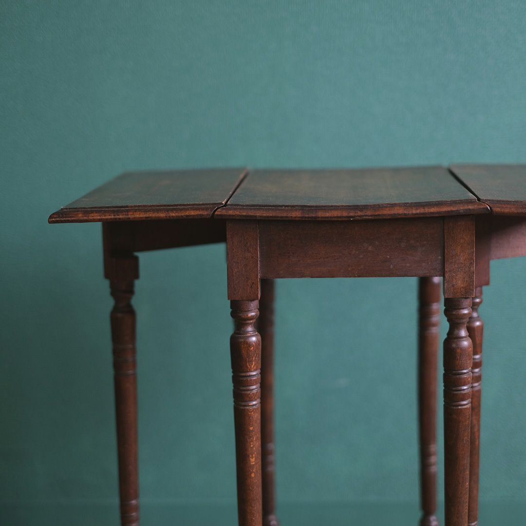 アンティーク ドロップリーフテーブル フランス バタフライテーブル アンティーク家具