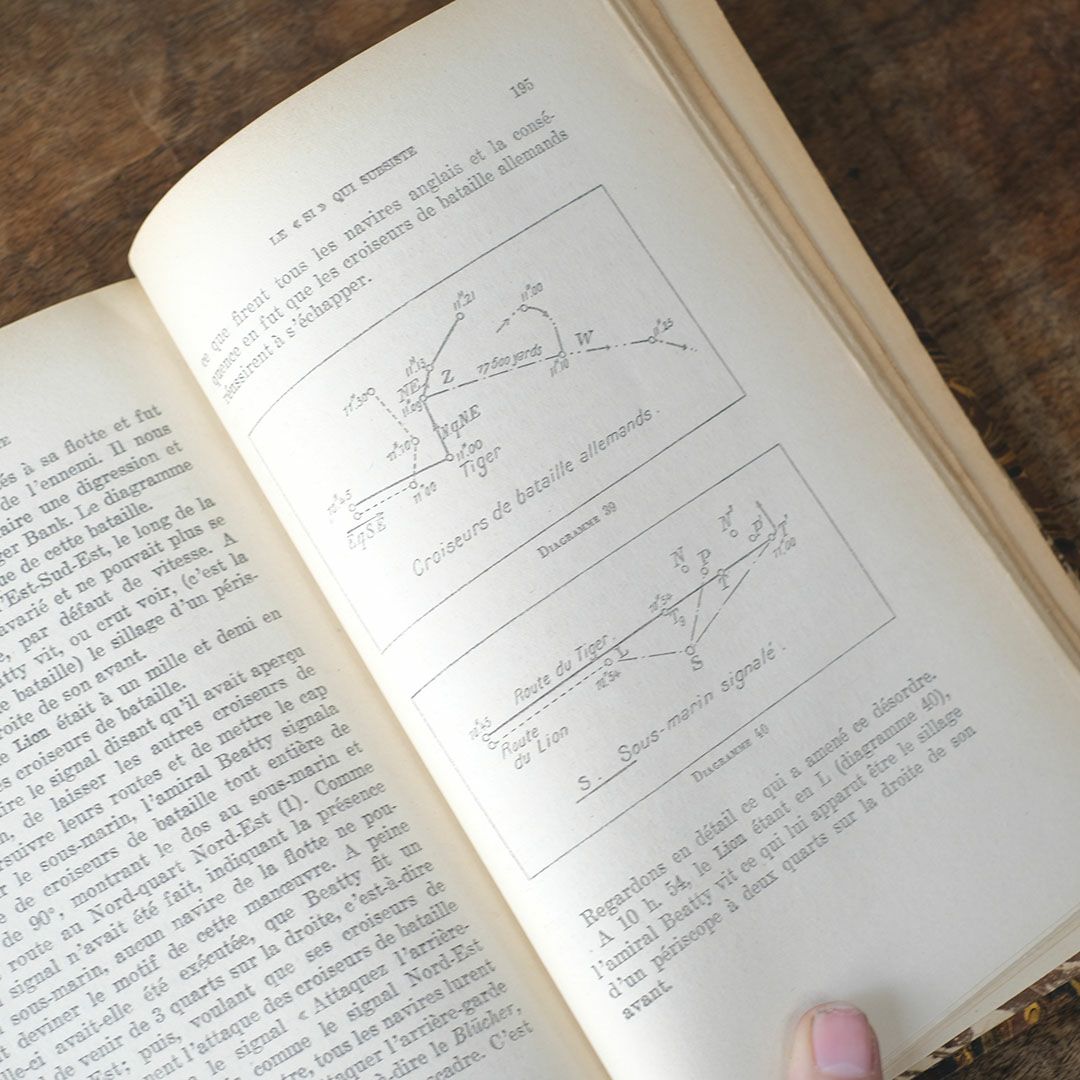 アンティークブック フランス 革張りの古書7