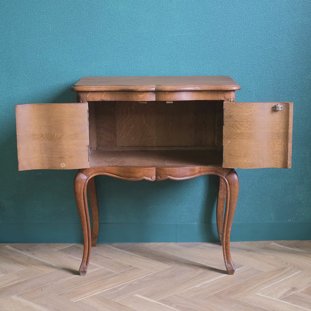 ヴィンテージ ベッドサイドテーブル フランス ナイトテーブル アンティーク家具