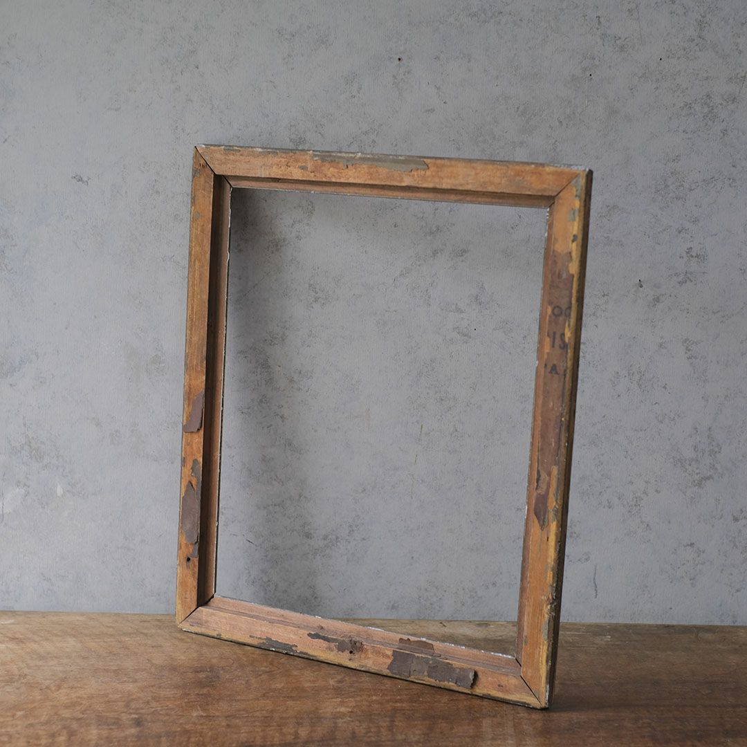 アンティーク額縁 フレーム フランス 金色　シンプル6