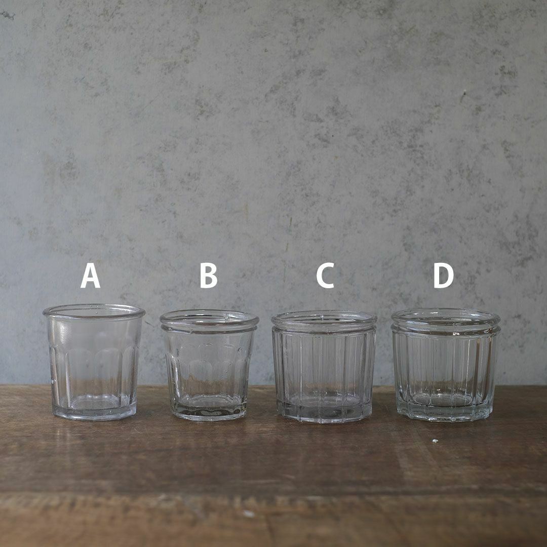 アンティーク コンフィチュールポット フランス 透明ガラス瓶5