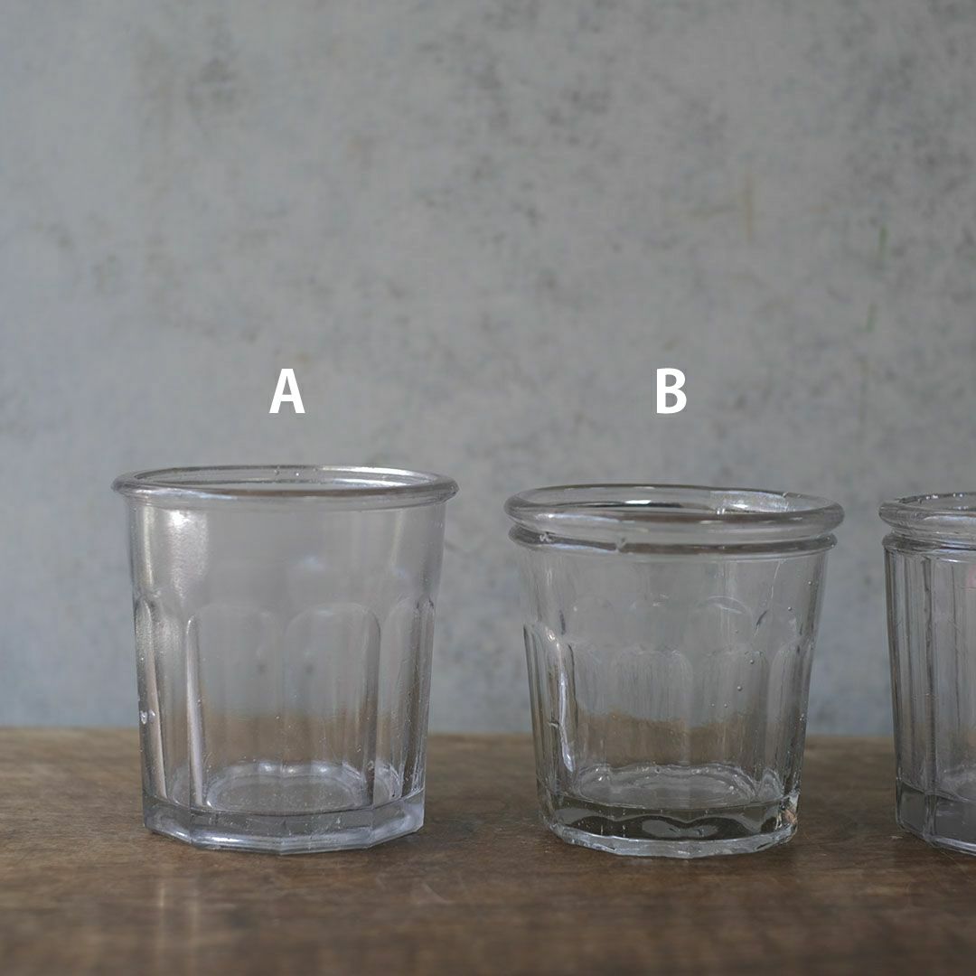 アンティーク コンフィチュールポット フランス 透明ガラス瓶6