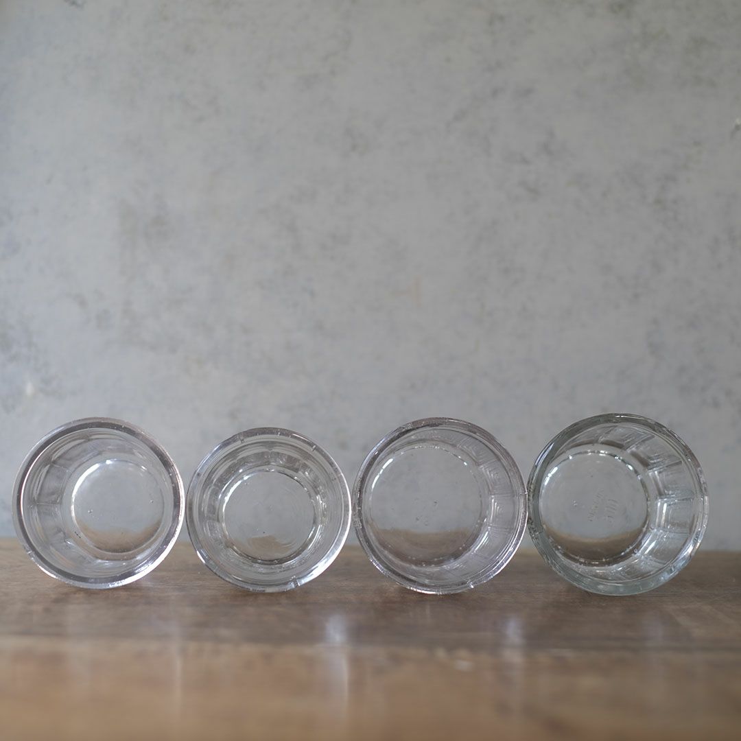 アンティーク コンフィチュールポット フランス 透明ガラス瓶8