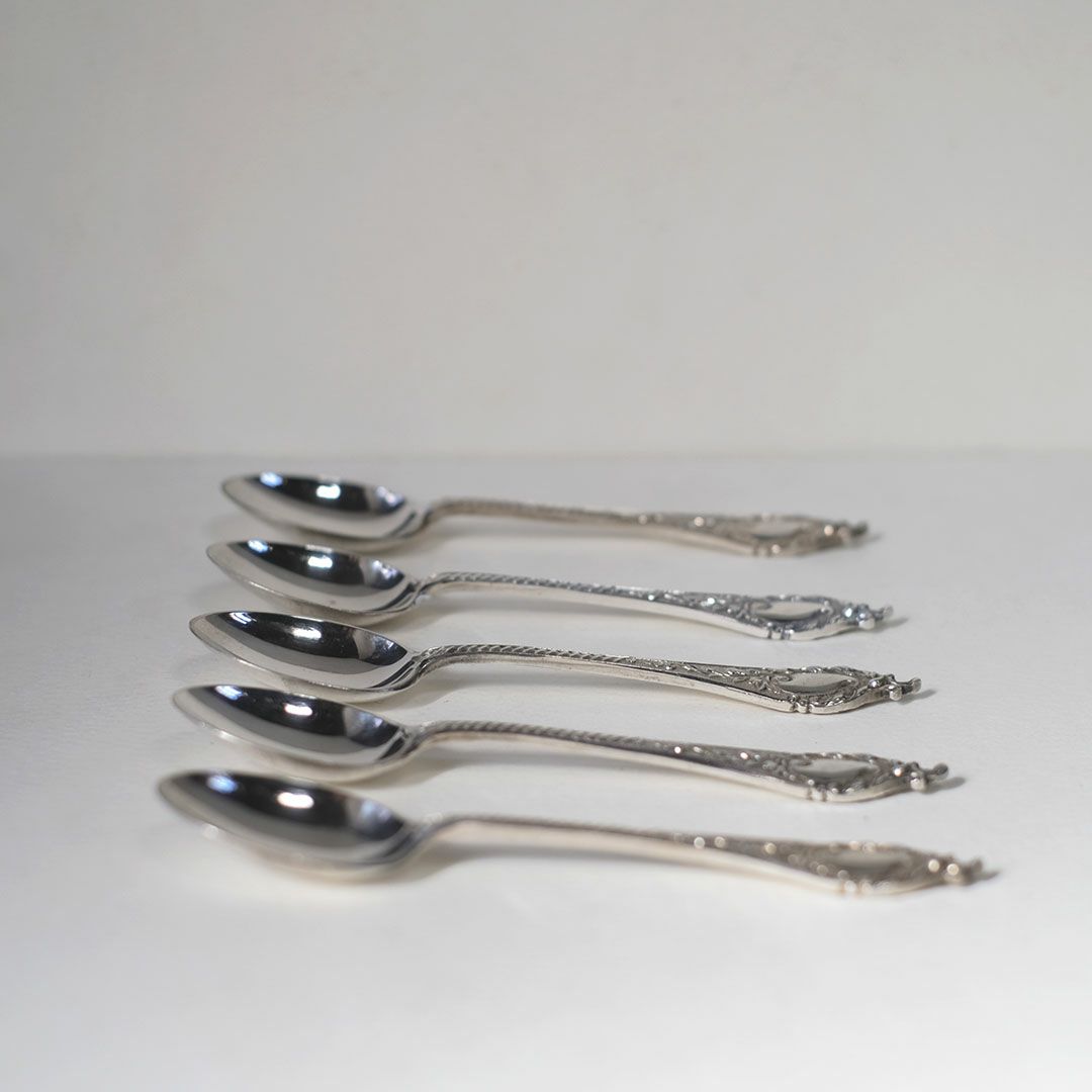 アンティークティースプーン イギリス　シルバープレート カトラリー 銀メッキ2