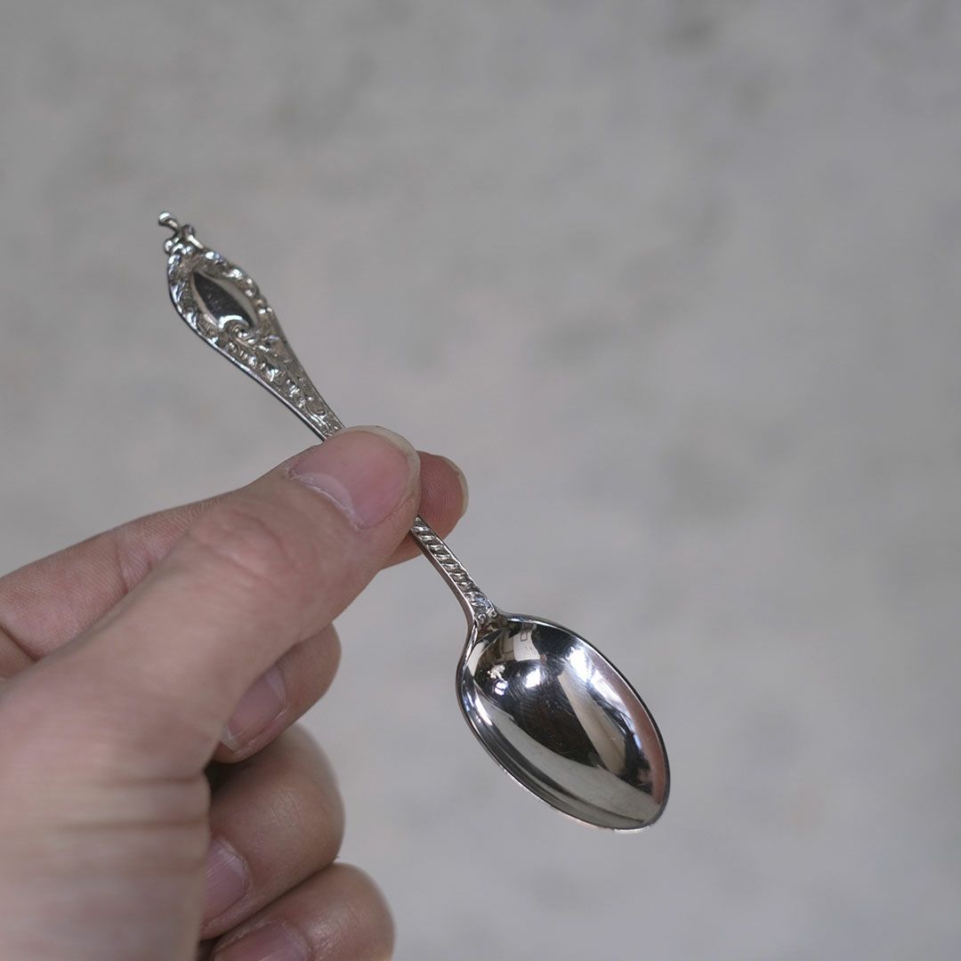 アンティークティースプーン イギリス　シルバープレート カトラリー 銀メッキ3