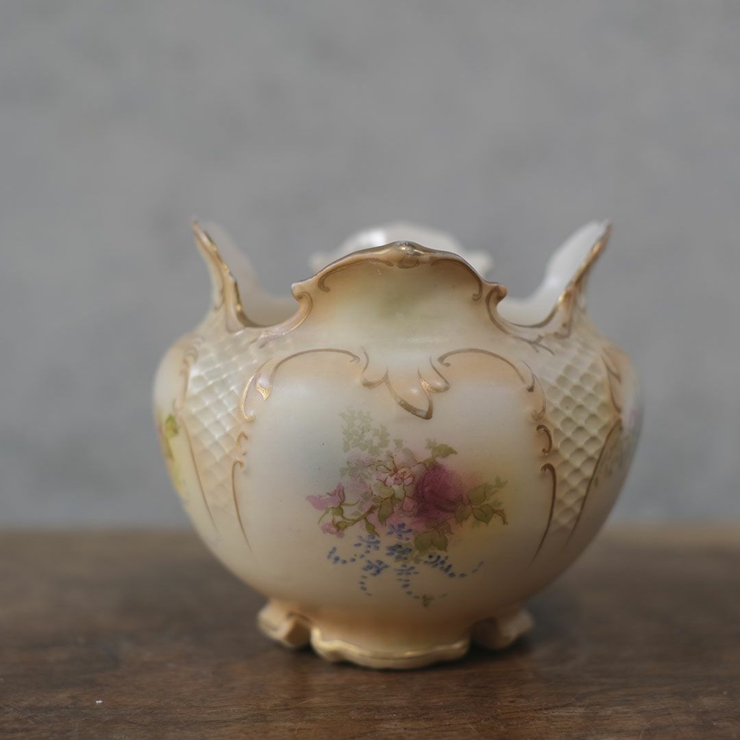 アンティークフラワーベース ROYAL DEVON ロイヤルデヴォン 3陶器 イギリス