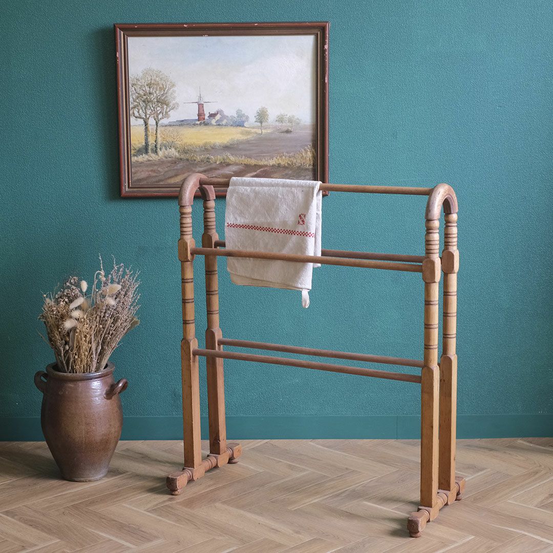 アンティーク タオルレール イギリス タオルハンガー シンプル アンティーク家具