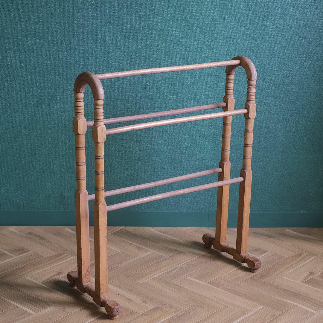 アンティーク タオルレール イギリス タオルハンガー シンプル アンティーク家具1