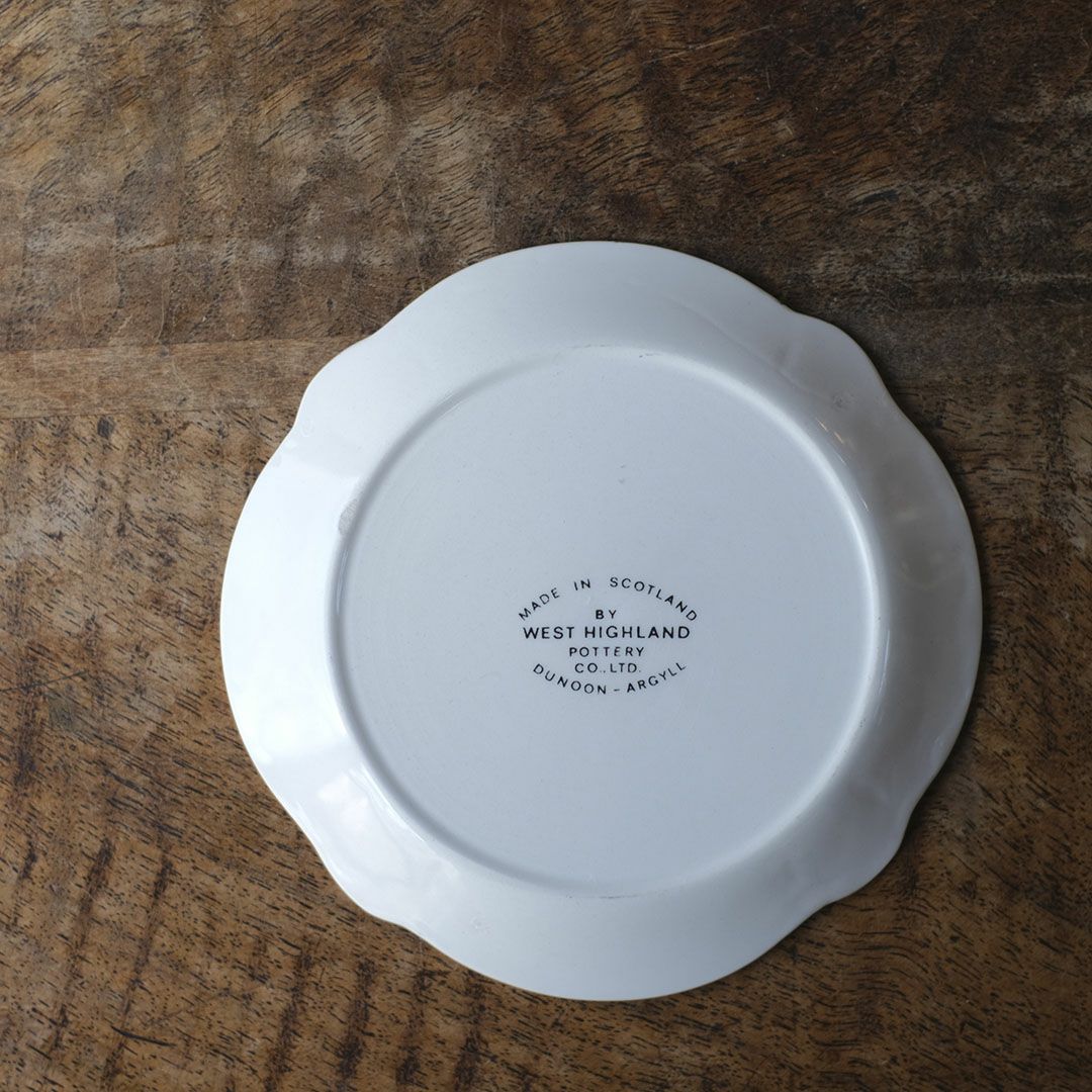 ヴィンテージ小皿 雉 イギリス5