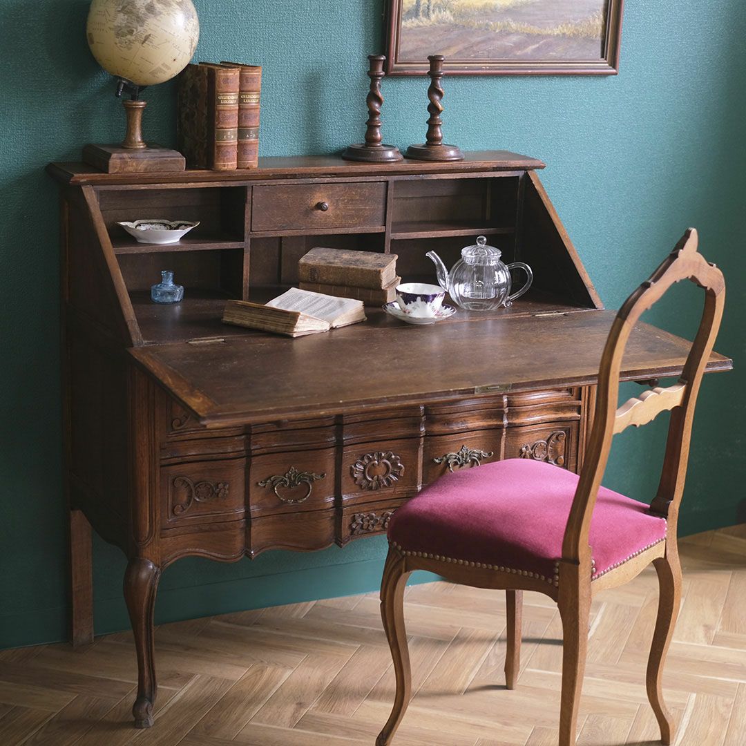 アンティーク ライティングビューローE フランス アンティーク家具2