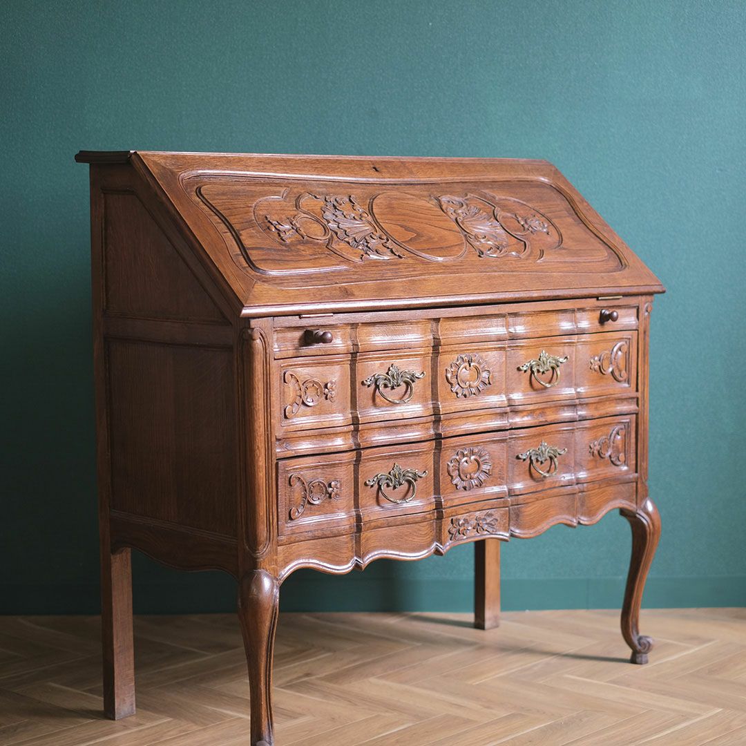 アンティーク ライティングビューローE フランス アンティーク家具6