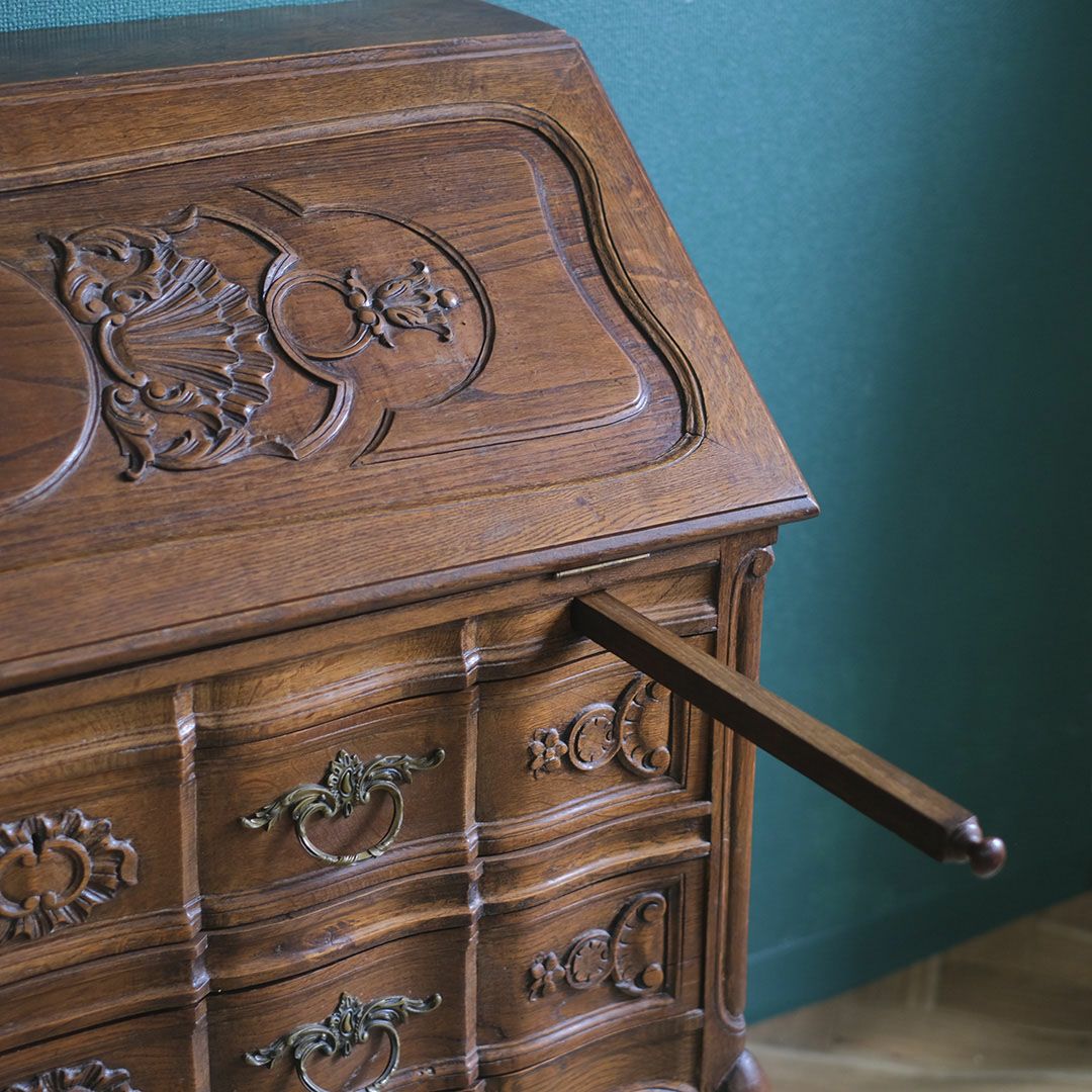 アンティーク ライティングビューローE フランス アンティーク15