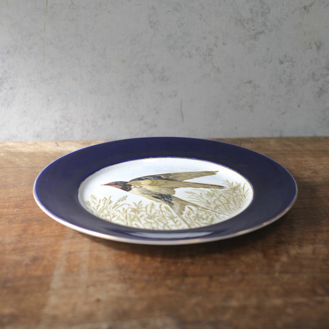 ヴィンテージ皿 燕2