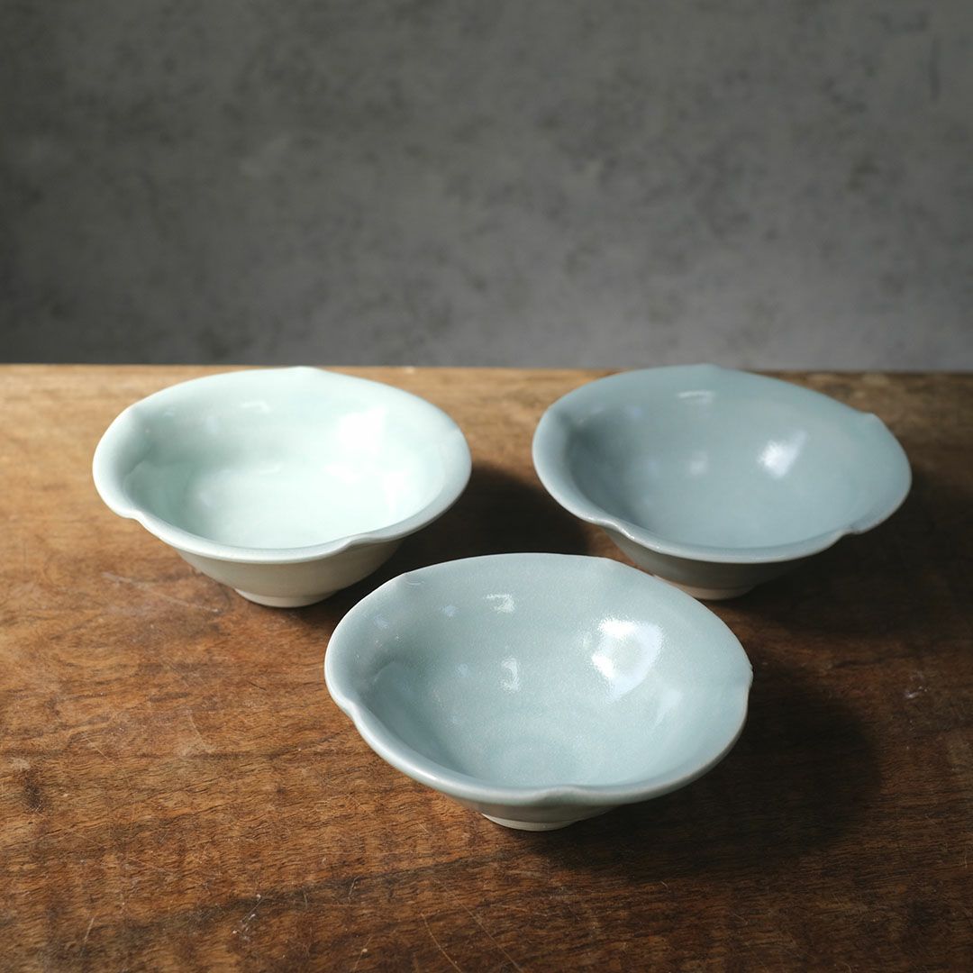 岡泰造 トルコ青釉 小皿 瀬戸焼 和食器4