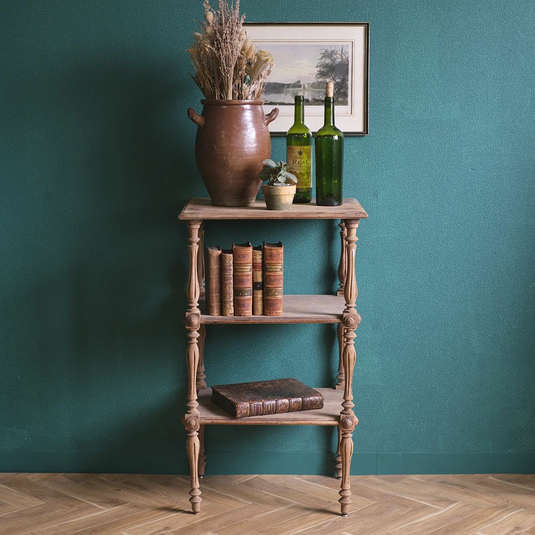 アンティークシェルフ フランス 剥離 アンティーク家具