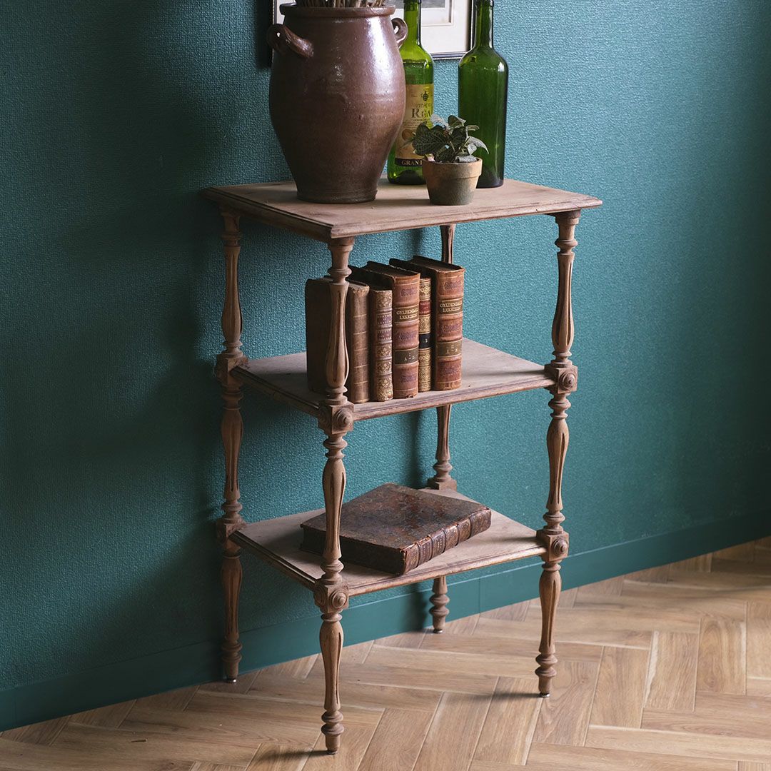 アンティークシェルフ フランス 剥離 アンティーク家具2